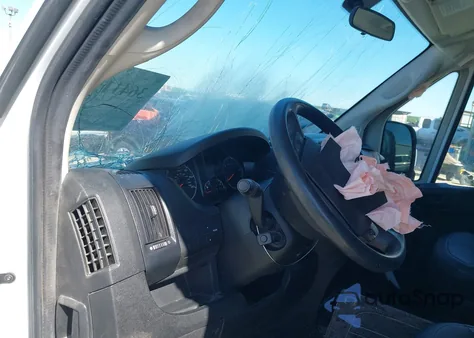 2019 Ram Promaster 2500 High Roof 159 Wb из США, поврежденный, VIN 3C6TRVDG2KE506177